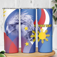 Personalized Philippines Eagle Week Skinny Tumbler Filipino Eagle with Flag Motif