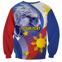 Personalized Philippines Eagle Week Sweatshirt Filipino Eagle with Flag Motif