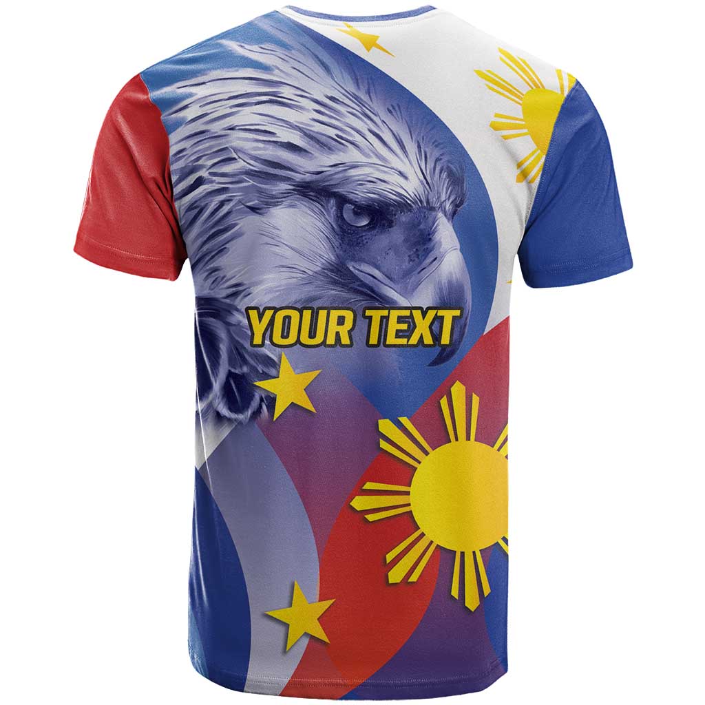 Personalized Philippines Eagle Week T Shirt Filipino Eagle with Flag Motif