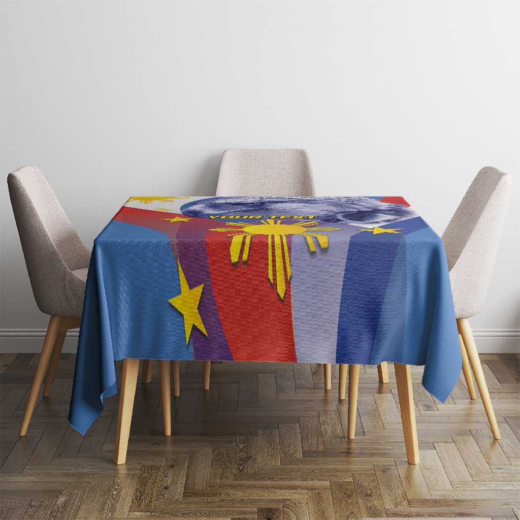 Personalized Philippines Eagle Week Tablecloth Filipino Eagle with Flag Motif