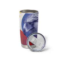 Personalized Philippines Eagle Week Tumbler Cup Filipino Eagle with Flag Motif