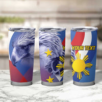 Personalized Philippines Eagle Week Tumbler Cup Filipino Eagle with Flag Motif