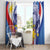 Personalized Philippines Eagle Week Window Curtain Filipino Eagle with Flag Motif