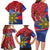 Personalized Welsh Grown With Filipino Roots Family Matching Long Sleeve Bodycon Dress and Hawaiian Shirt