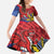 Personalized Welsh Grown With Filipino Roots Family Matching Mermaid Dress and Hawaiian Shirt