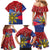 Personalized Welsh Grown With Filipino Roots Family Matching Mermaid Dress and Hawaiian Shirt