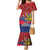 Personalized Welsh Grown With Filipino Roots Family Matching Mermaid Dress and Hawaiian Shirt