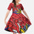 Personalized Welsh Grown With Filipino Roots Family Matching Off Shoulder Maxi Dress and Hawaiian Shirt