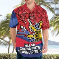 Personalized Welsh Grown With Filipino Roots Hawaiian Shirt