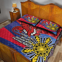Personalized Welsh Grown With Filipino Roots Quilt Bed Set