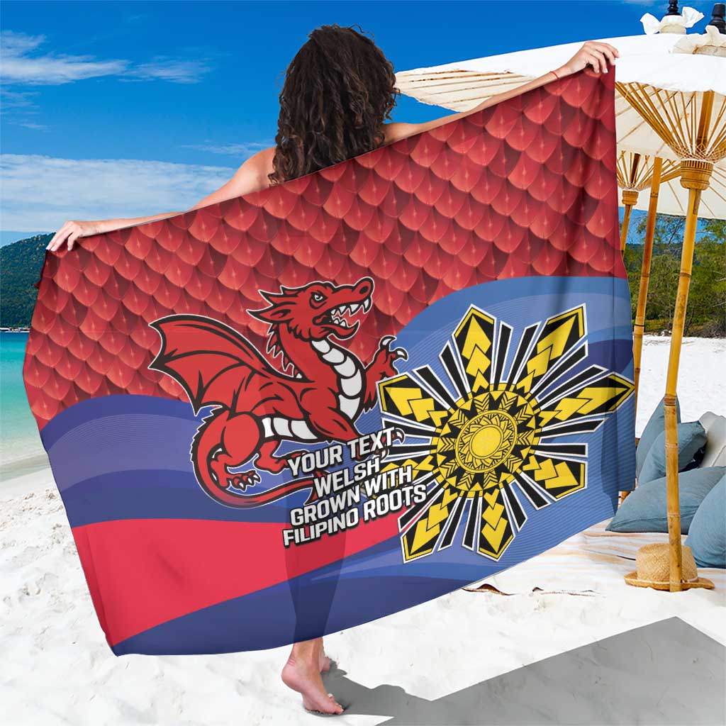 Personalized Welsh Grown With Filipino Roots Sarong