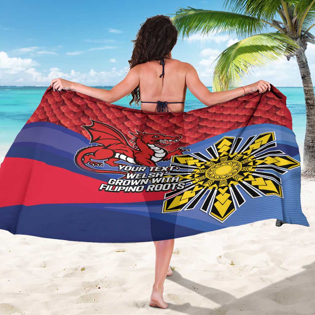 Personalized Welsh Grown With Filipino Roots Sarong