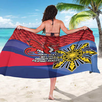 Personalized Welsh Grown With Filipino Roots Sarong