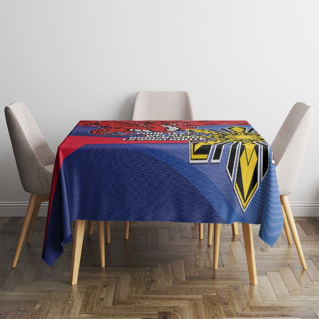 Personalized Welsh Grown With Filipino Roots Tablecloth