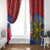 Personalized Welsh Grown With Filipino Roots Window Curtain