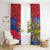 Personalized Welsh Grown With Filipino Roots Window Curtain