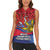 Personalized Welsh Grown With Filipino Roots Women Sleeveless Polo Shirt