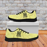 Spain Champions Football Custom Sneakers Campeones La Roja - Wonder Print Shop