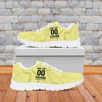 Spain Champions Football Custom Sneakers Campeones La Roja - Wonder Print Shop