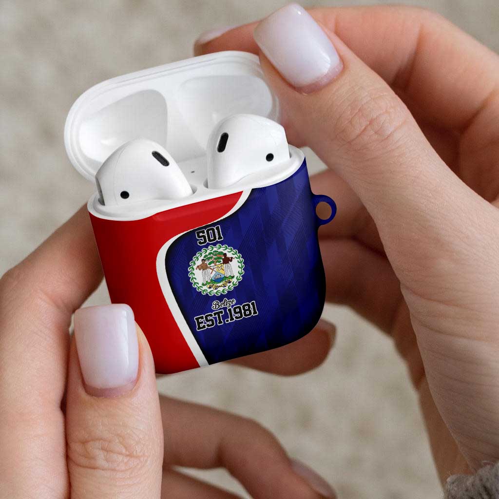 Belize Independence Day AirPods Case Since 1981 September 21 - Wonder Print Shop