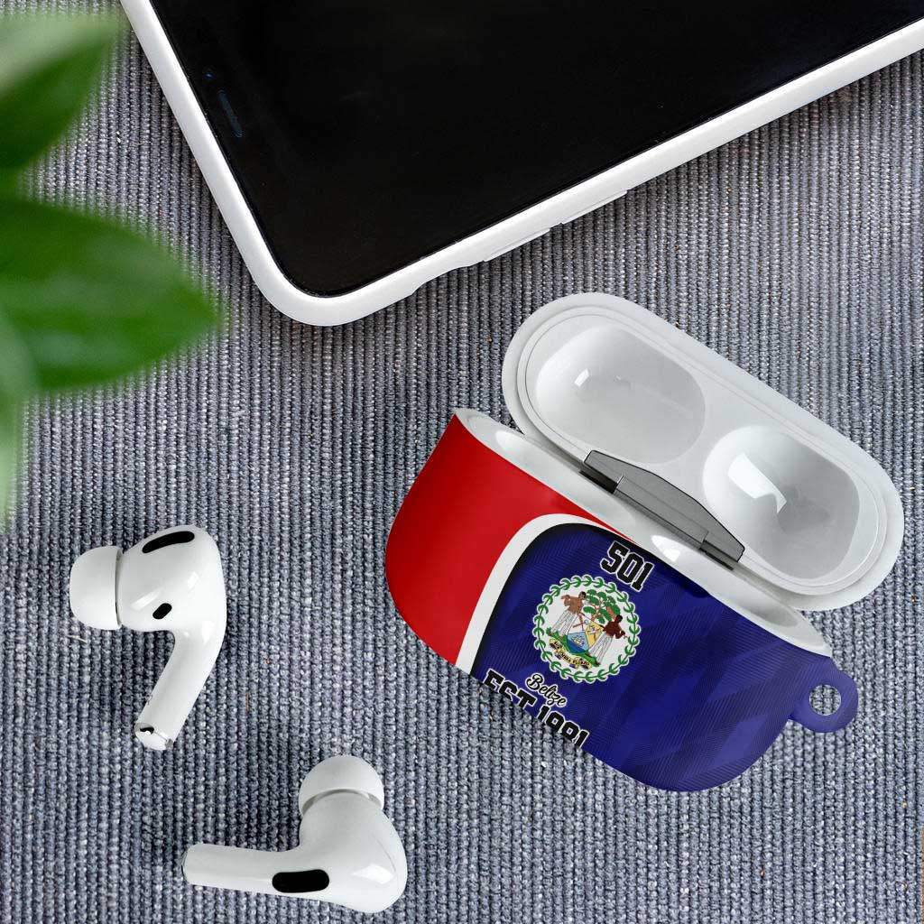 Belize Independence Day AirPods Case Since 1981 September 21 - Wonder Print Shop