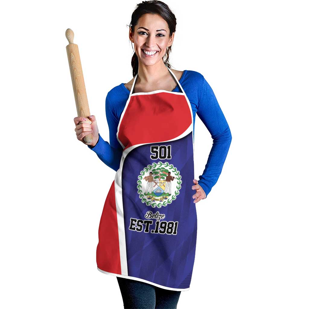 Belize Independence Day Apron Since 1981 September 21 - Wonder Print Shop