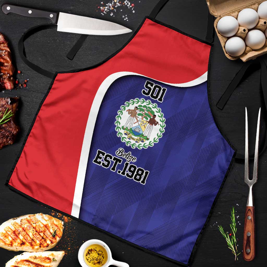 Belize Independence Day Apron Since 1981 September 21 - Wonder Print Shop
