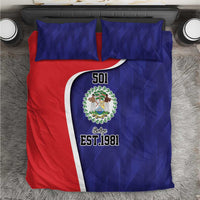 Belize Independence Day Bedding Set Since 1981 September 21 - Wonder Print Shop