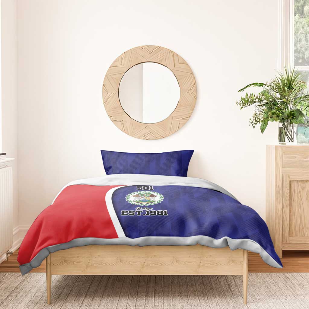 Belize Independence Day Bedding Set Since 1981 September 21 - Wonder Print Shop