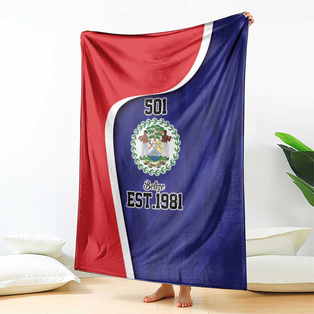Belize Independence Day Blanket Since 1981 September 21 - Wonder Print Shop