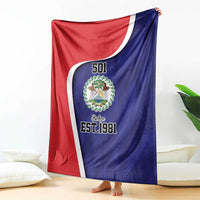 Belize Independence Day Blanket Since 1981 September 21 - Wonder Print Shop