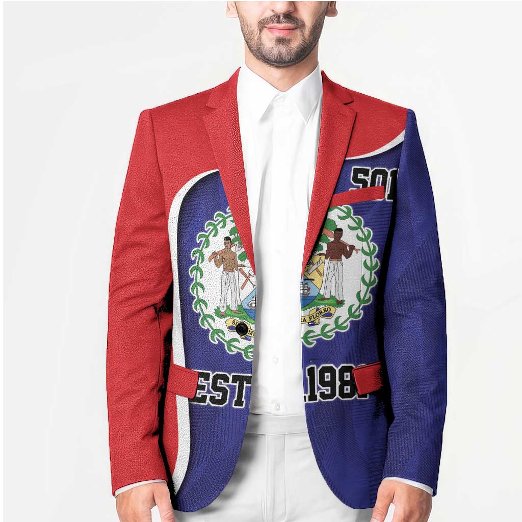 Belize Independence Day Blazer Since 1981 September 21 - Wonder Print Shop