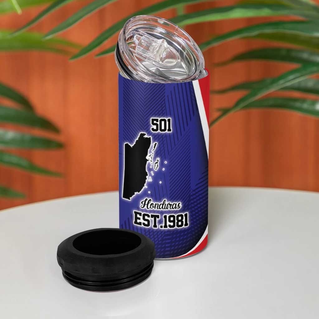 Belize Independence Day 4 in 1 Can Cooler Tumbler Since 1981 September 21 - Wonder Print Shop