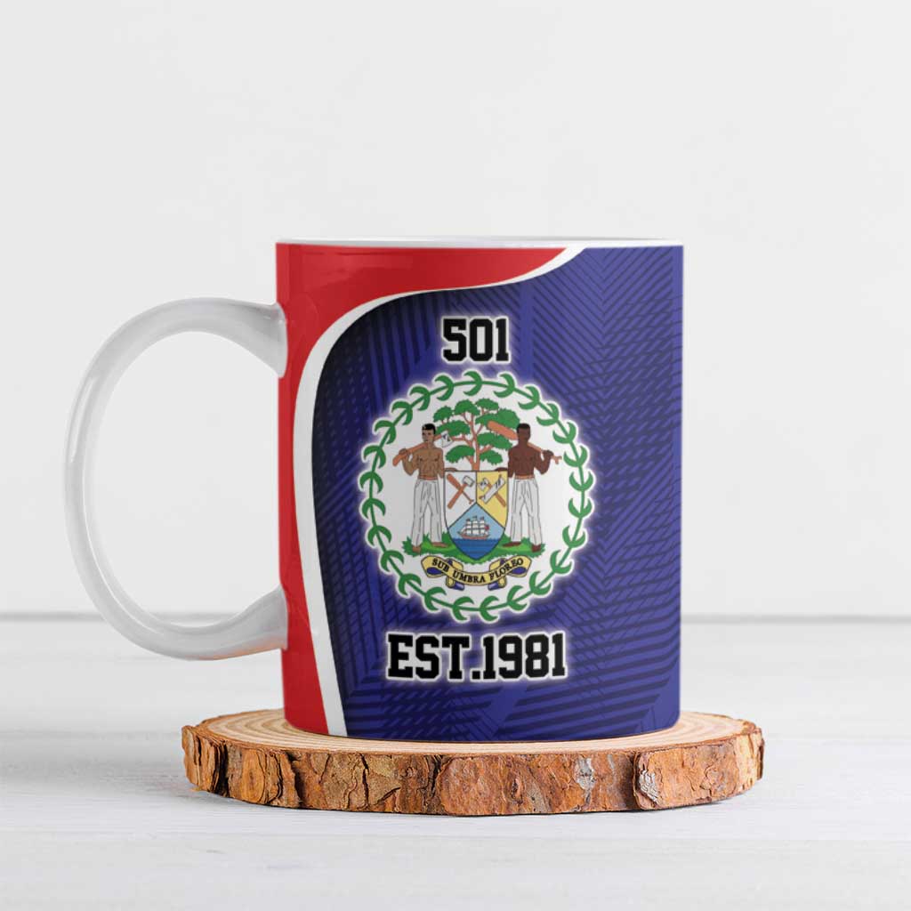 Belize Independence Day Ceramic Mug Since 1981 September 21 - Wonder Print Shop