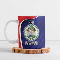 Belize Independence Day Ceramic Mug Since 1981 September 21 - Wonder Print Shop