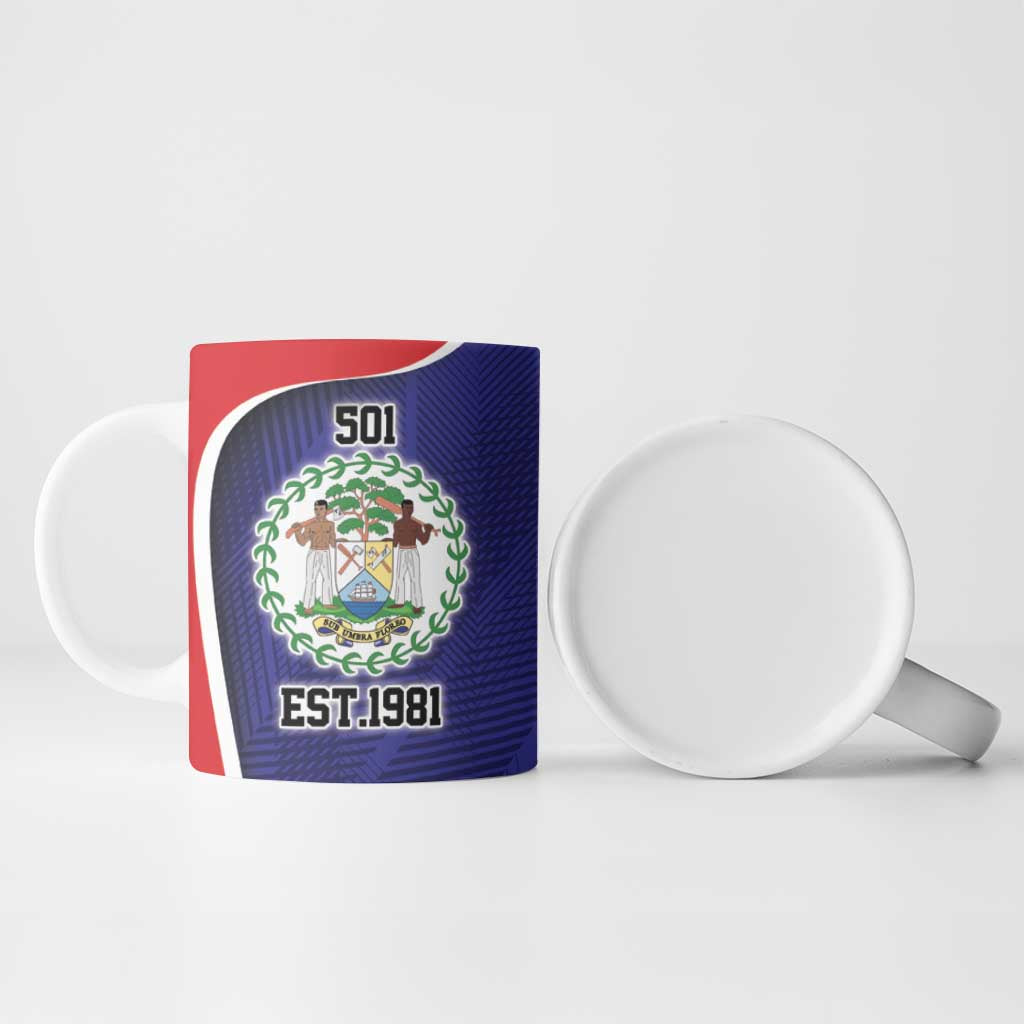 Belize Independence Day Ceramic Mug Since 1981 September 21 - Wonder Print Shop