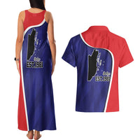 Belize Independence Day Couples Matching Tank Maxi Dress and Hawaiian Shirt Since 1981 September 21 - Wonder Print Shop