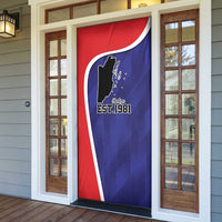 Belize Independence Day Door Cover Since 1981 September 21 - Wonder Print Shop
