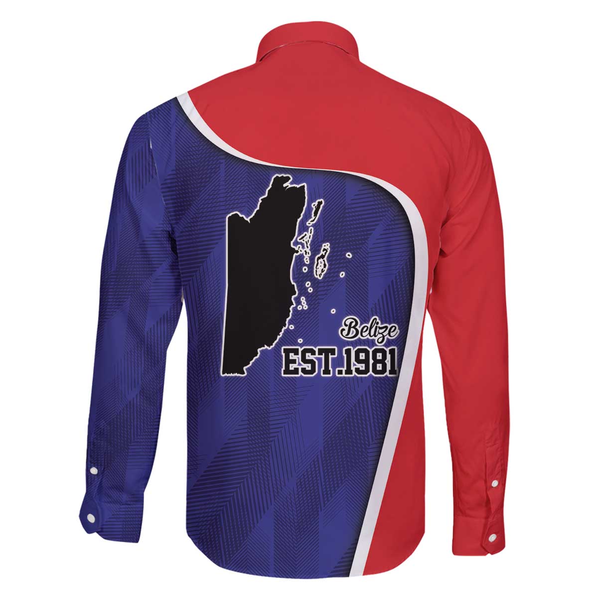 Belize Independence Day Family Matching Off The Shoulder Long Sleeve Dress and Hawaiian Shirt Since 1981 September 21 - Wonder Print Shop