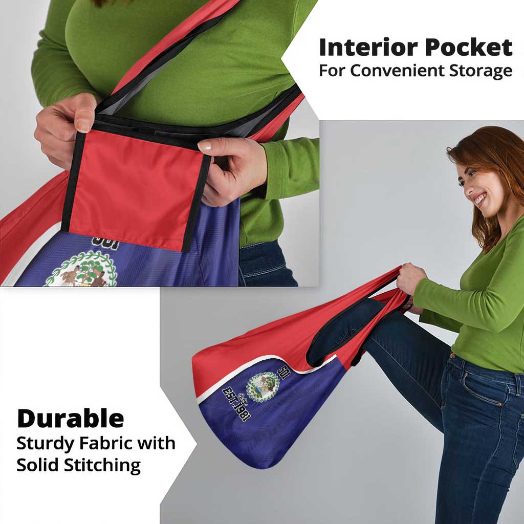 Belize Independence Day Grocery Bag Since 1981 September 21 - Wonder Print Shop