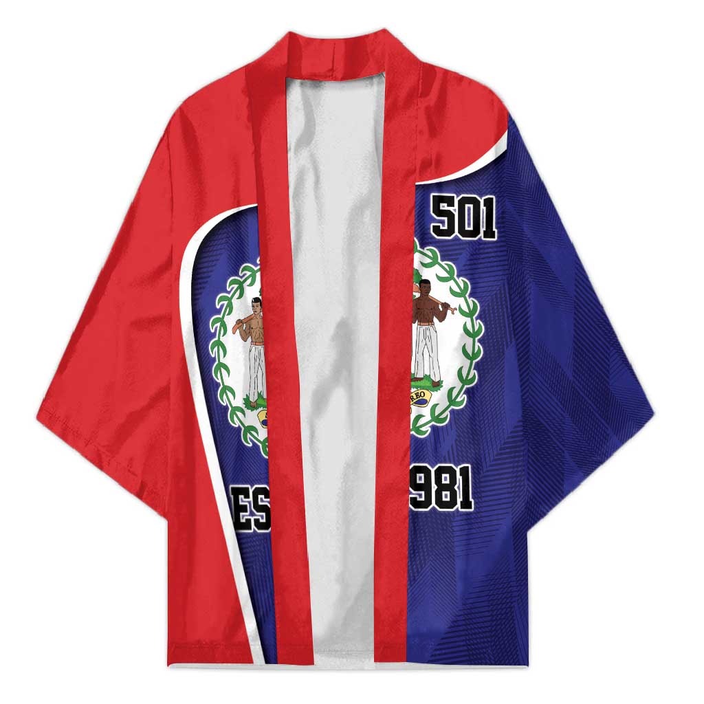 Belize Independence Day Kimono Since 1981 September 21 - Wonder Print Shop