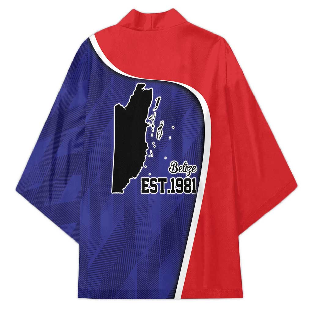 Belize Independence Day Kimono Since 1981 September 21 - Wonder Print Shop