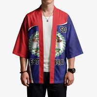 Belize Independence Day Kimono Since 1981 September 21 - Wonder Print Shop