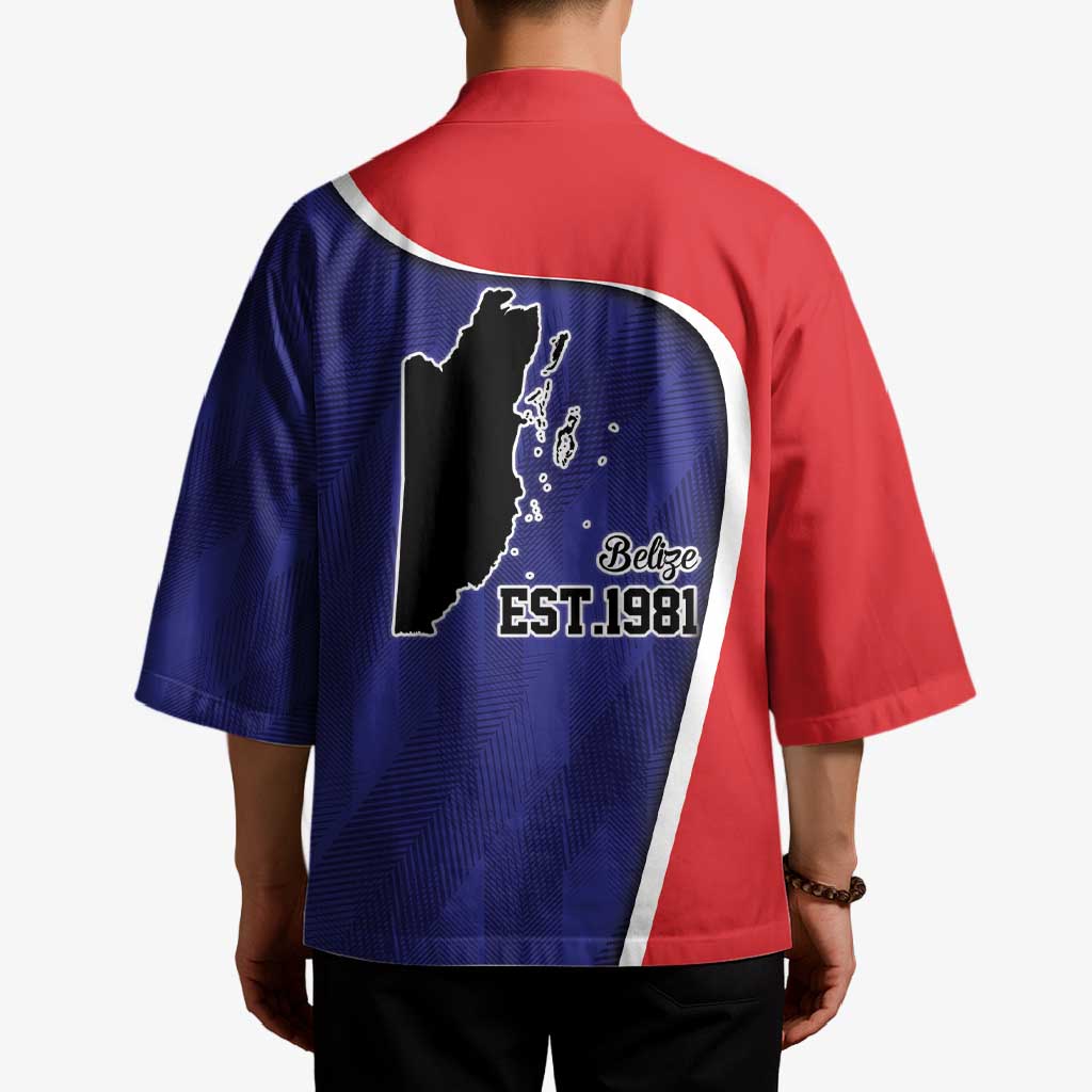 Belize Independence Day Kimono Since 1981 September 21 - Wonder Print Shop