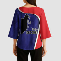 Belize Independence Day Kimono Sleeve Blouse Since 1981 September 21 - Wonder Print Shop