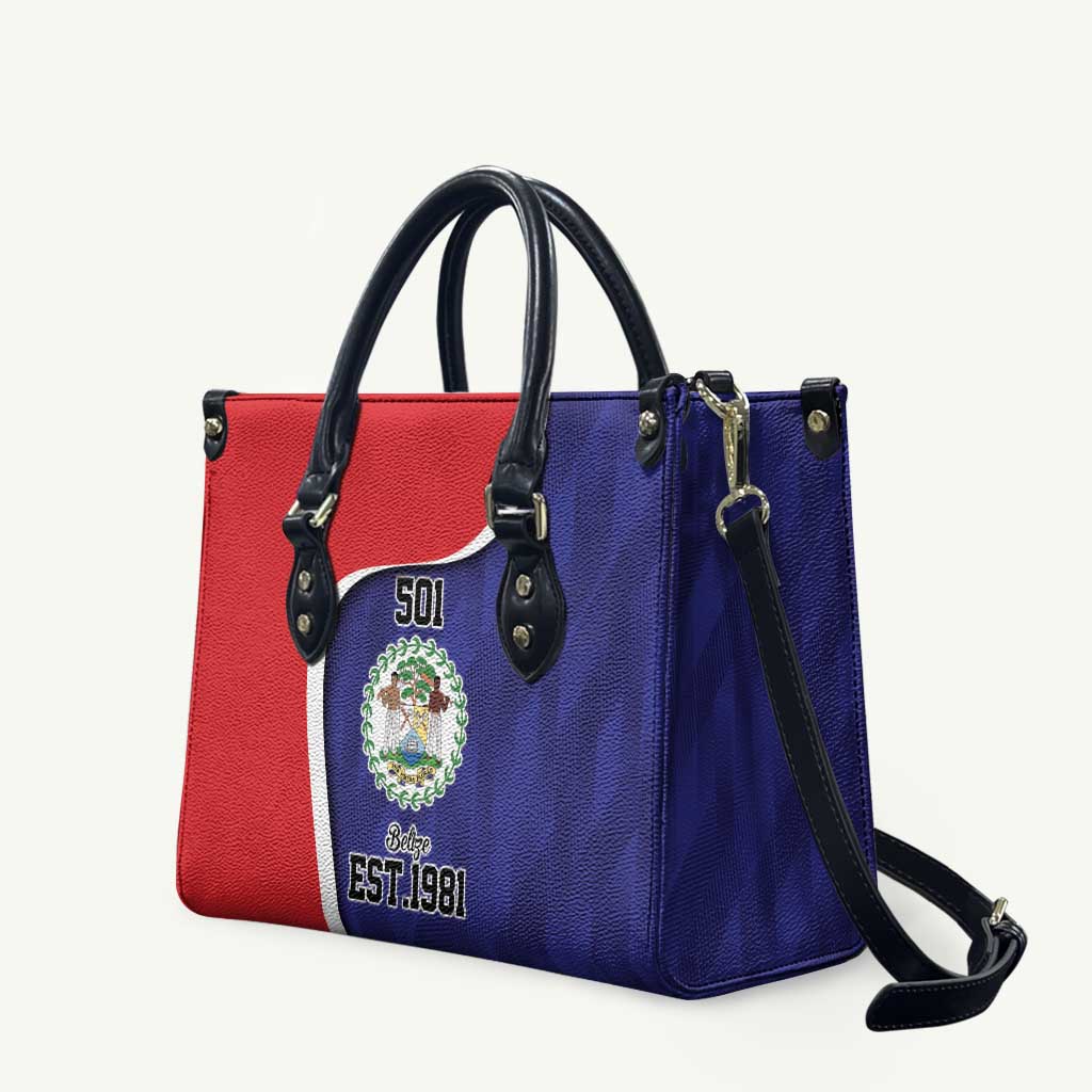 Belize Independence Day Leather Bag Since 1981 September 21 - Wonder Print Shop