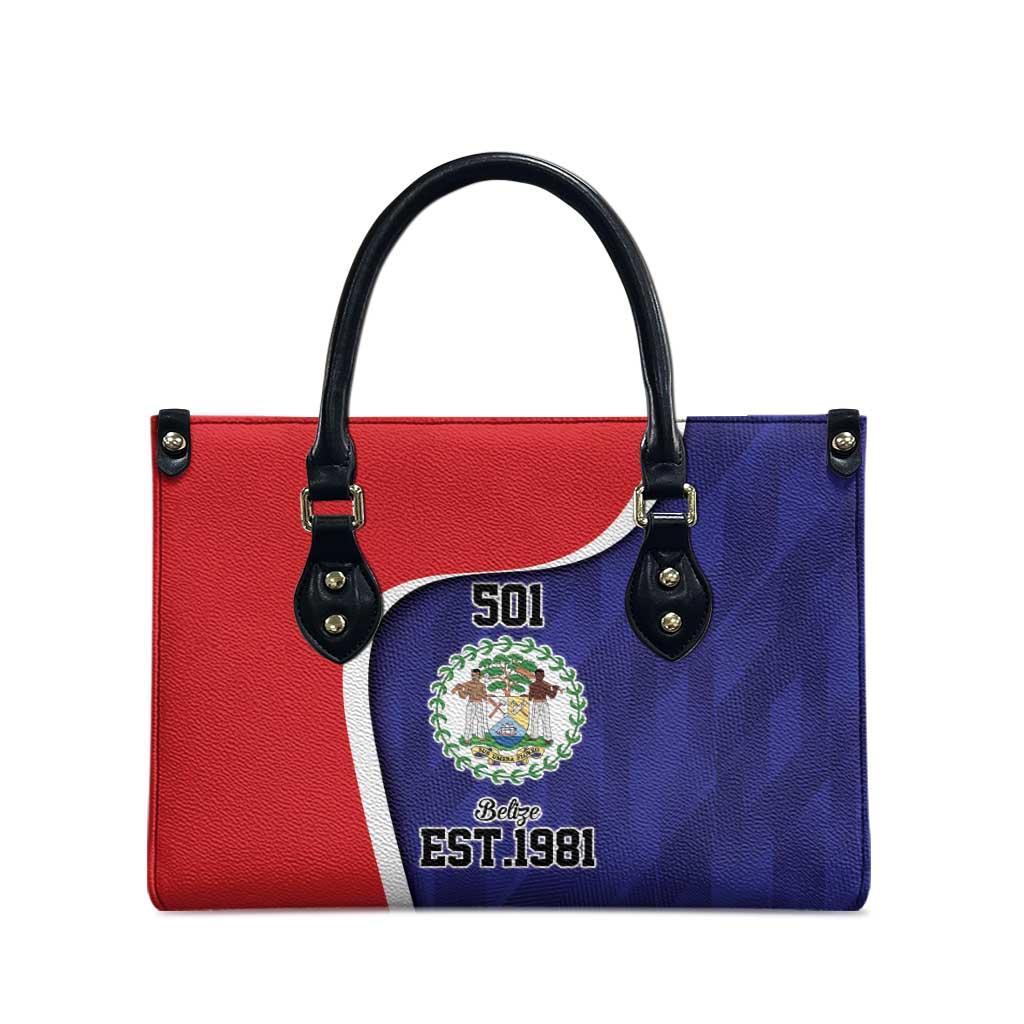 Belize Independence Day Leather Bag Since 1981 September 21 - Wonder Print Shop