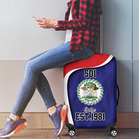Belize Independence Day Luggage Cover Since 1981 September 21 - Wonder Print Shop