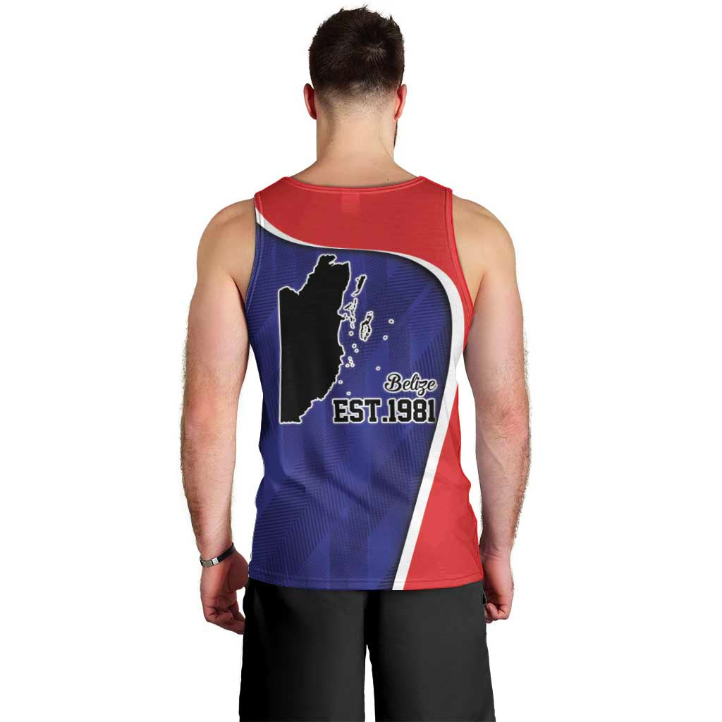 Belize Independence Day Men Tank Top Since 1981 September 21 - Wonder Print Shop