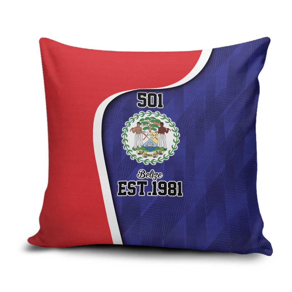 Belize Independence Day Pillow Cover Since 1981 September 21 - Wonder Print Shop